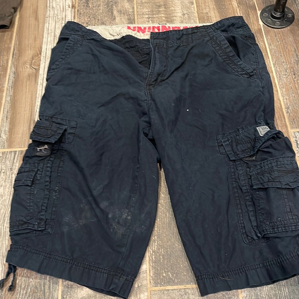 Black Cargo Shorts